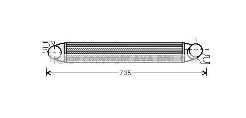Інтеркулер AVA COOLING BWA4340 (фото 1)