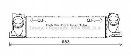 Автозапчастина AVA COOLING BW4467