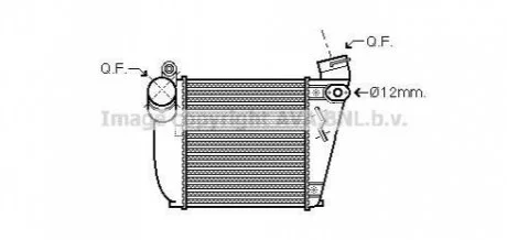 Інтеркулер AVA COOLING AIA4354