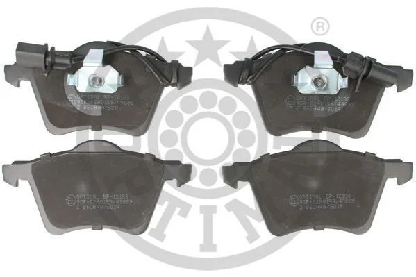 Колодки гальмівні (передні) Seat Alhambra/VW Sharan 1.8-1.9TDI 95-10 (Ate-Teves) OPTIMAL BP12183 (фото 1)