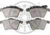 Колодки гальмівні (передні) Seat Alhambra/VW Sharan 1.8-1.9TDI 95-10 (Ate-Teves) OPTIMAL BP12183 (фото 2)