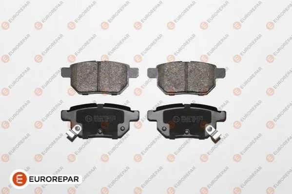 Колодки гальмівні (задні) Toyota Corolla/Auris 06-14/IQ/Urban Cruiser 09-15/Prius 12-/Yaris 05- EUROREPAR 1639369680 (фото 1)