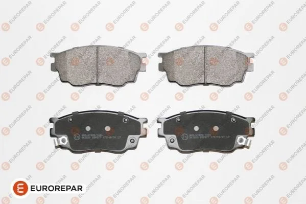 Колодки гальмівні (передні) Mazda 6 02-07 EUROREPAR 1623059580 (фото 1)