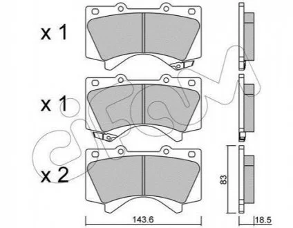 Автозапчасть CIFAM 8228210
