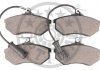Колодки гальмівні (передні) Audi 80/90/100/200 77-96/VW Corrado 88-95 OPTIMAL BP09338 (фото 2)