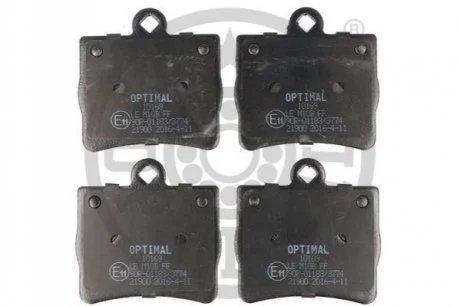 KLOCKI HAMULCOWE MERCEDES-BENZ C-CLASS (W202) 93-00 TYL SZT OPTIMAL BP10169