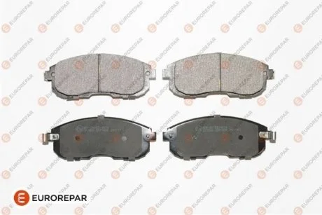 Комплект гальмівних колодок (передніх) Nissan Juke/Tilda 07- EUROREPAR 1617287380