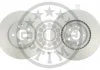 Диск гальмівний (передній) MB Vito (W447) 14- (330x32) (замінено на 92279405) OPTIMAL BS9398HC (фото 1)
