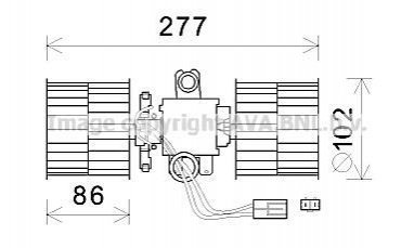 Автозапчасть AVA COOLING SA8022