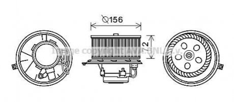 Автозапчасть AVA COOLING RT8581