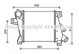 Автозапчасть AVA COOLING DN4411