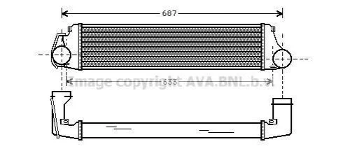 Інтеркулер AVA COOLING BW4207 (фото 1)