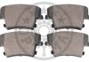 Колодки гальмівні (задні) Chrysler 300C 04-/Dodge Challenger 08-/Charger 11-/Lancia Thema 11-14 OPTIMAL BP12569 (фото 2)