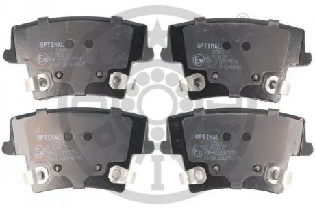 Колодки гальмівні (задні) Chrysler 300C 04-/Dodge Challenger 08-/Charger 11-/Lancia Thema 11-14 OPTIMAL BP12569