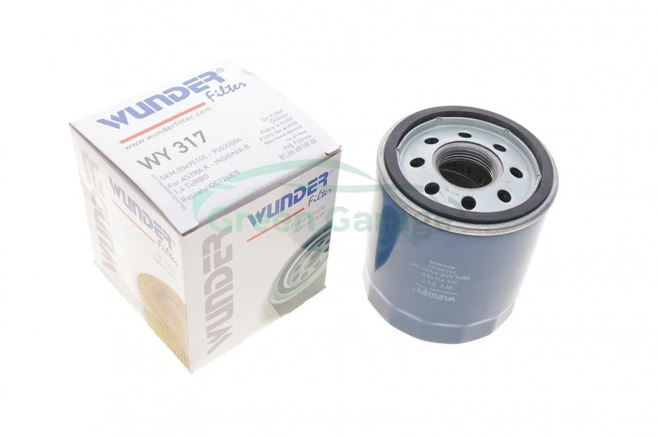 Фільтр масляний WUNDER WY 317 (фото 1)