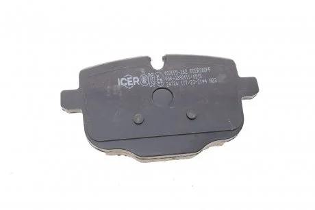 Комплект гальмівних колодок (дискових) ICER 182005202