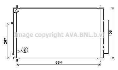 Автозапчасть AVA COOLING HD5309D