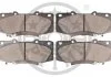 Колодки гальмівні (передні) Toyota Hilux 05-/Fortuner 04-15 OPTIMAL BP12602 (фото 2)