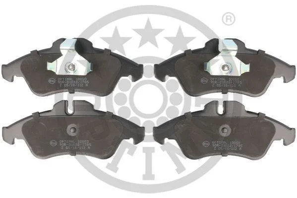 Колодки гальмівні (передні) VW LT 28-35 II/28-46 II 96-06 (без датчиків) OPTIMAL BP10050 (фото 1)