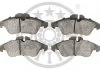 Колодки гальмівні (передні) VW LT 28-35 II/28-46 II 96-06 (без датчиків) OPTIMAL BP10050 (фото 2)
