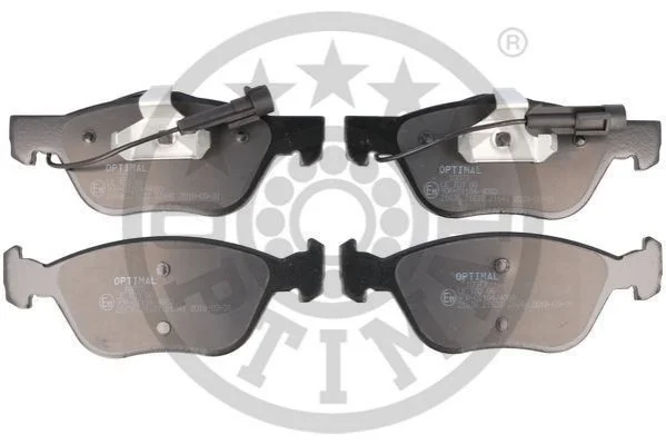 Колодки гальмівні (передні) Alfa Romeo 145/146/156/GT/GTV/Spider/Fiat Bravo 95-05 OPTIMAL BP10073 (фото 1)
