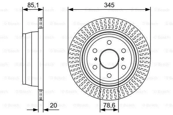 Автозапчасть BOSCH 0986479W32 (фото 1)