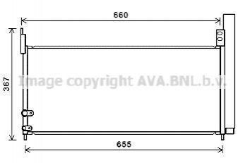 Автозапчасть AVA COOLING TO5692D