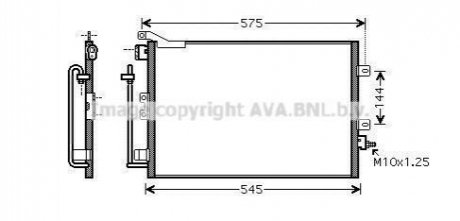 Автозапчасть AVA COOLING RT5417D