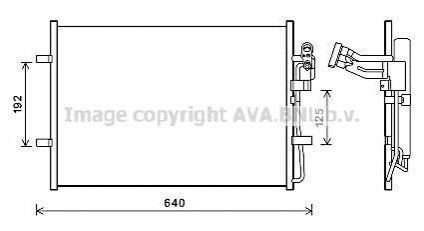 Автозапчасть AVA COOLING MZ5281D