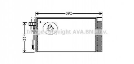 Автозапчасть AVA COOLING BWA5273D