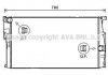 Радіатор, Система охолодження двигуна CLEVER FIT AVA COOLING BW2455 (фото 1)
