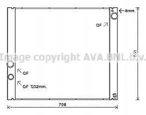 Автозапчастина AVA COOLING AUA2207