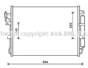 Автозапчасть AVA COOLING AUA5215D
