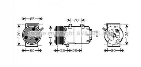Kompresor AVA COOLING FDAK416