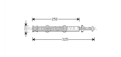 Осушувач AVA COOLING STD043 (фото 1)