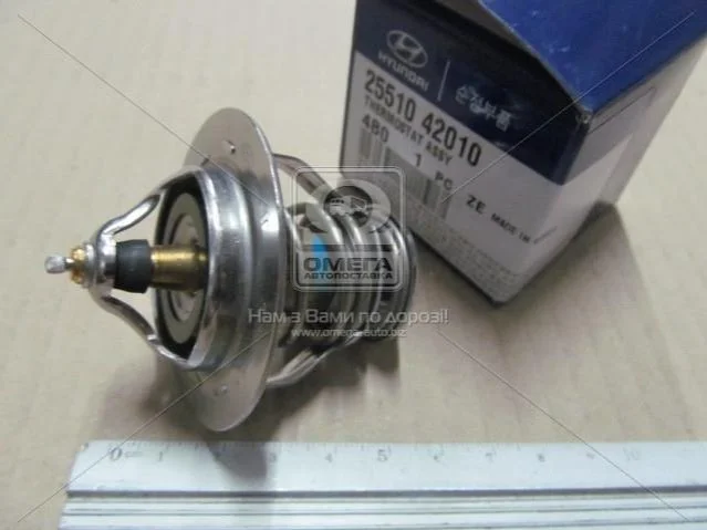 Термостат системи охолодження Hyundai/Kia/Mobis 2551042010 (фото 1)