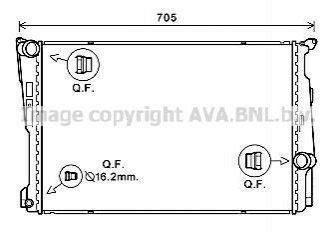 Автозапчасть AVA COOLING BW2546