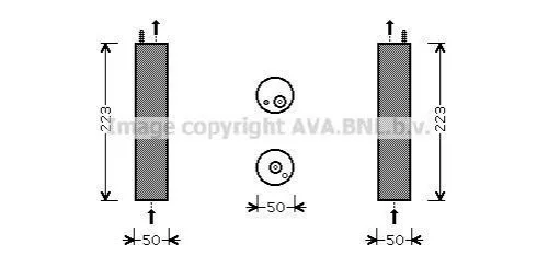 Осушувач кондиціонера AVA COOLING DWD057 (фото 1)