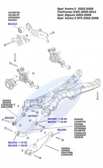 Сайлентблок важеля BELGUM PARTS BG1503