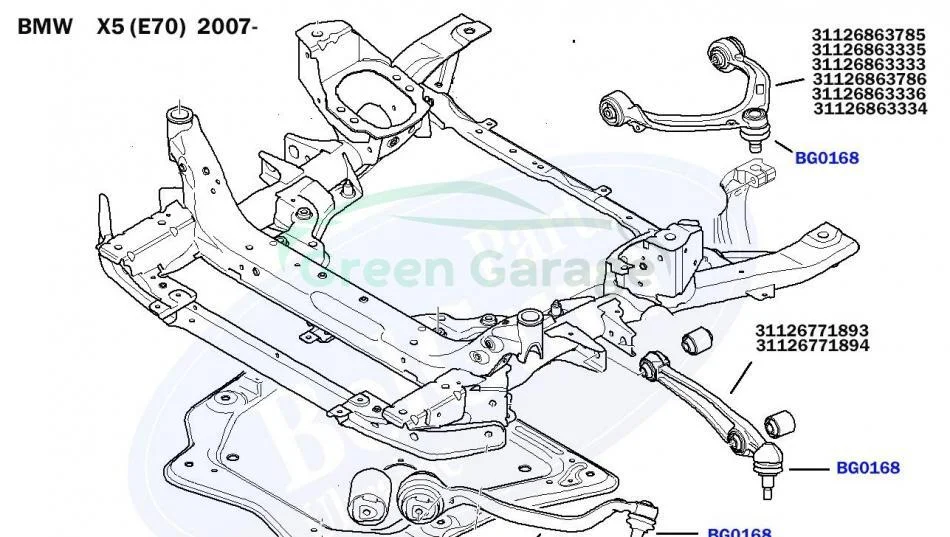 Пыльник опоры BELGUM PARTS BG0168 (фото 1)