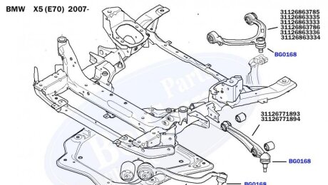 Пыльник опоры BELGUM PARTS BG0168