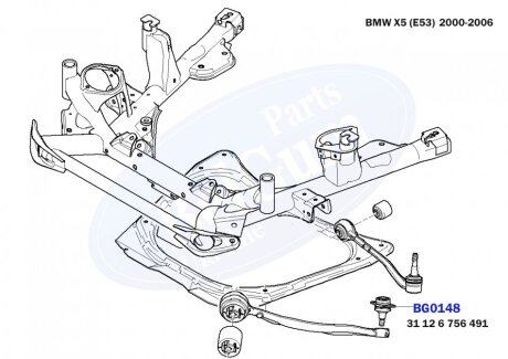 Пыльник опоры BELGUM PARTS BG0148
