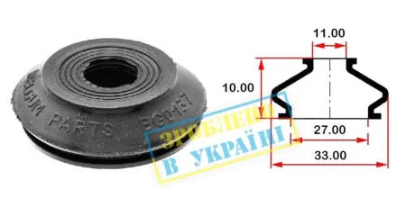 Пыльник опоры BELGUM PARTS BG0137