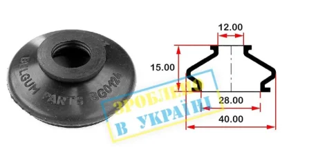 Пыльник опоры BELGUM PARTS BG0124