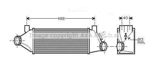 Інтеркулер AVA COOLING FDA4385 (фото 1)