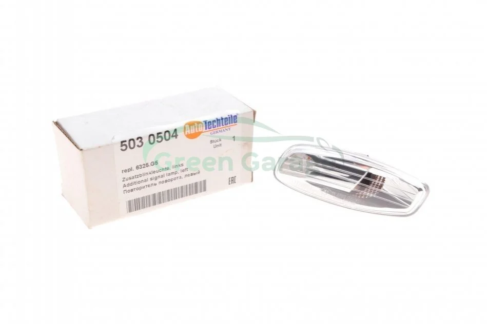 Повторитель поворота на зеркало Citroen C3/C4/C5/Peugeot 207/308 04- (L) AUTOTECHTEILE 5030504 (фото 1)