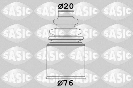 Пильовик шруса (внутр.) 1.6-1.9D 96- (с стаканом) SASIC 2873483