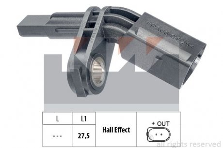 Датчик ABS KW 460172