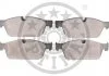 Колодки гальмівні (передні) MB M-class (W166)/GL-class (X166) 11- (Teves) Q+ OPTIMAL BP12725 (фото 2)