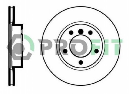 Диск гальмівний PROFIT 50100258